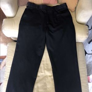 Izod Black Slacks